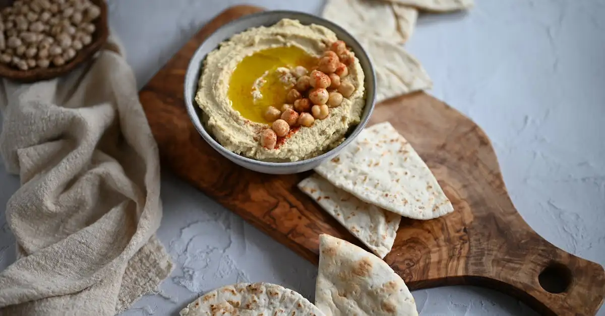 Brood met dips