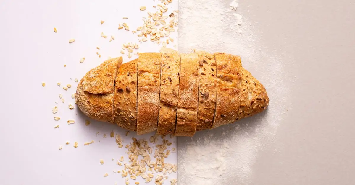 Knapperig brood bakken